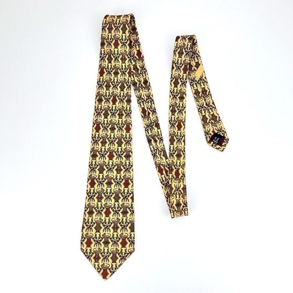 Salvatore Ferragamo Silk Tie Leopard Design - Picture 3 of 7